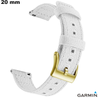Pulsera Garmin Textil reloj 20mm Blanco | Envío Gratis