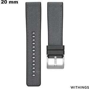 Pulsera de 20 mm gris de repuesto de silicona para reloj Withings barata Pulsera de 20 mm gris de repuesto de silicona para reloj Withings barata