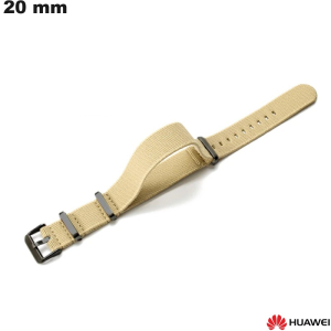 Bracelete 20mm Bege Huawei de relógio inteligente Nylon barato