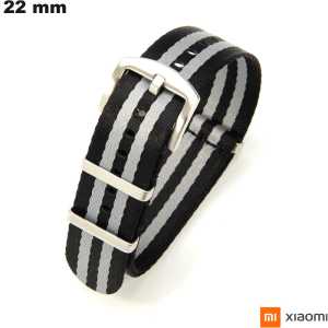 Black 22mm Fabric Bracelet for Xiaomi Watch / Free Shipping on Orders Over €20 Black 22mm Fabric Bracelet for Xiaomi Watch / Free Shipping on Orders Over €20