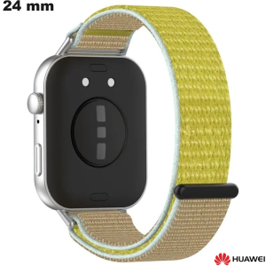Comprar Pulseira de Tecido Amarelo para relógio inteligente de 24 mm da Huawei