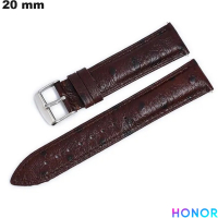 Vendita Bracciale Marrone in Vera Pelle per Orologio Honor 20mm
