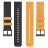 Pulseira de Silicone Polar para Relógio 22mm Laranja - Entrega Rápida