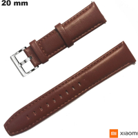 Bracciale 20mm Marrone Xiaomi Pelle vera di alta qualità per orologi