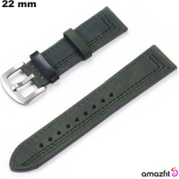 Bracelete Amazfit Vert de Couro Verdadeiro para Relógio 22mm de Qualidade
