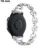 Comprar Bracelete de 18 mm Prateado para relógio de Aço Inoxidável