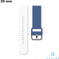 Braccialetto smartwatch in caucciu Haylou Blu 20 mm di qualità