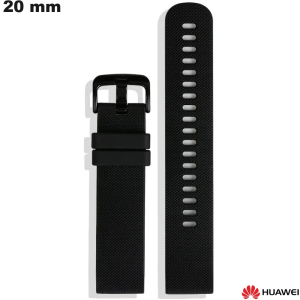 Bracciale per orologio in gomma nera Huawei economico conveniente
