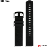 Bracciale per orologio in gomma nera Huawei economico conveniente