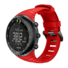Bracciale Rosso in Silicone per Orologio 25 mm Suunto (Core) di qualità