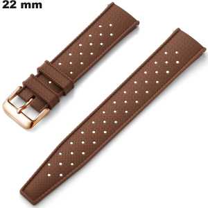 Bracciale 22 mm per orologio Silicone Marrone - Miglior Prezzo Bracciale 22 mm per orologio Silicone Marrone - Miglior Prezzo