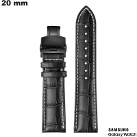 Bracciale 20mm Nero Samsung orologio connesso ● Spedizione Veloce
