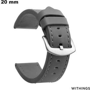Bracciale originale Withings per smartwatch 20 mm in pelle PU economico