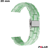 Acquista Bracciale per Orologio Connesso Verde Resina 20mm Polar
