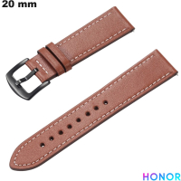 Bracelet Marron de montre connectée Cuir Honor