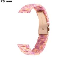 Armband 20 mm Rose Uhrenharz: Versand in 24h
