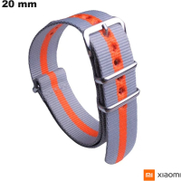 Armband Xiaomi 20 mm Grijs Stoffen smartwatch / Verzending binnen 24 uur