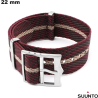 Bracelete de pulso Vermelho Tecido 22 mm Suunto: Entrega Grátis