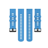 20 mm Blue Silicone Watch Strap for Haylou - Free Shipping