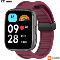 Violet Armband voor Xiaomi Horloge 22mm Kwaliteitsrubber
