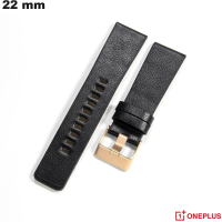 Bracciale 22 mm Nero OnePlus Pelle vera ● Miglior Prezzo