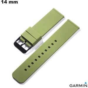Bracelete de Caoutchouc 14 mm Garmin Verde smartwatch barato