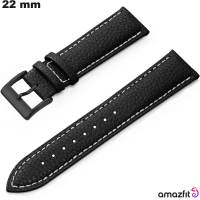 Bracelet de montre intelligente 22 mm Noir Amazfit pas cher
