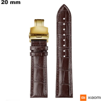 Braccialetto in vera pelle da 20 mm per orologi Xiaomi \ Spedizione gratuita