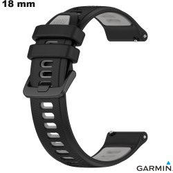 Bracciale per smartwatch 18 mm Nero Garmin