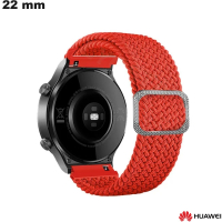 Braccialetto arancione originale Huawei smartwatch 22 mm nylon di qualità