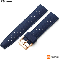 Bracelete Azul Xiaomi Silicone 20 mm de smartwatch barato