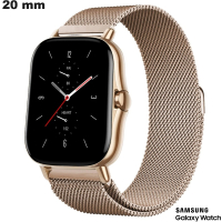 Venda de Bracelete para Relógio Dourado Rosa Aço Inoxidável Luxo Samsung