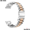 Bracciale Argentato in Metallo per Orologio Intelligente Suunto Economico