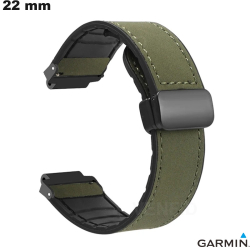 Bracelet Garmin Vert de montre connectée Silicone 22 mm