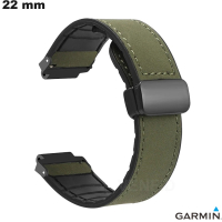 Vendita Bracciale Garmin Verde per orologio connesso in Silicone da 22 mm