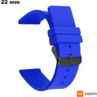 Bracelete de Silicone Xiaomi Azul 22 mm para smartwatch Trail barato