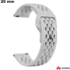 Bracelete de relógio 20mm Borracha Huawei Cinza \ Frete Grátis