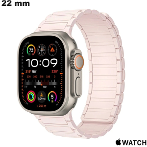 Vendita Bracciale Rosa Apple Watch da polso 22mm flessibile