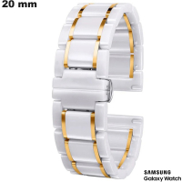 Bracciale in ceramica per orologio connesso Bianco 20 Samsung di qualità