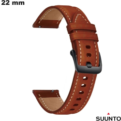 Bracelet Suunto de montre intelligente Marron 22mm