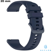 Bracelete Azul smartwatch Haylou 20mm Silicone barato