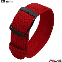Acquistare Bracciale in Tessuto per Orologio Polar Rosso 20mm (Pacer, Ignite 2)
