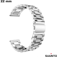 Pulseira de elos 22 mm Aço inoxidável Suunto / Montagem Fácil