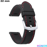 Acquista Bracciale per orologio intelligente 22 mm Nero Silicone Honor