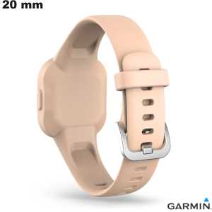 Bracelet Silicone Garmin smartwatch Rose 20mm : Livraison Gratuite