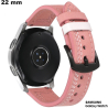 Kopen Samsung 22 mm Roze Armband voor Echte Leren Horloge