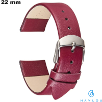Bracciale Viola in Vera Pelle 22 mm Haylou: Montaggio Facile