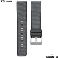 Comprar pulseira de relógio cinza Suunto substituta 20mm silicone