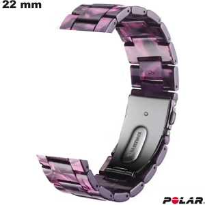 Pulsera Polar para reloj Resina 22mm Violeta: Envío Rápido