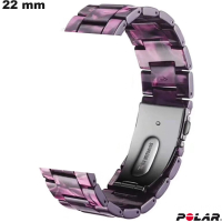 Bracciale Polar per orologio Resina 22mm Viola: Spedizione Veloce